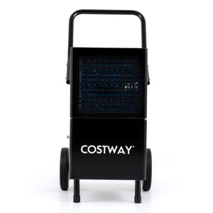 189 Pints Commercial Dehumidifier with Built-in Water Pump-Black view 5