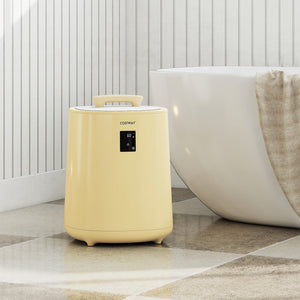 18L Large Towel Warmer with LED Display and Auto Shut off-Yellow view 2