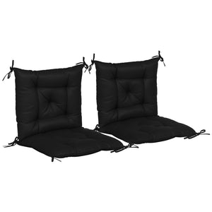Patio Chair Cushions Set of 2, 39" x 20" x 3" Outdoor Tufted Cushion Set with Ties for Indoor Outdoor – view 2