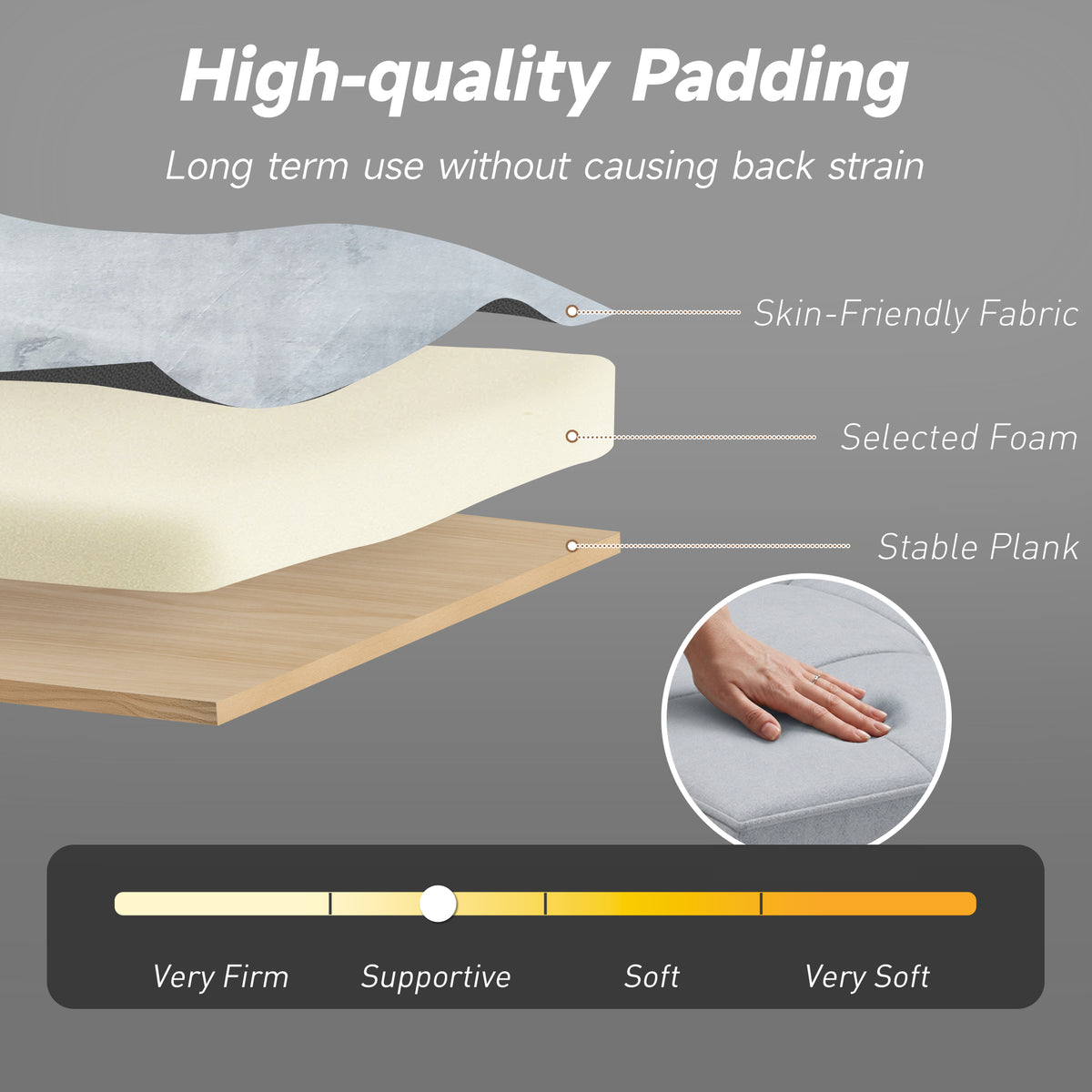 3‑in‑1 Convertible Sofa Bed, Pull Out Sleeper Sofa with USB Charging, Adjustable Backrest, Side Pockets – view 19