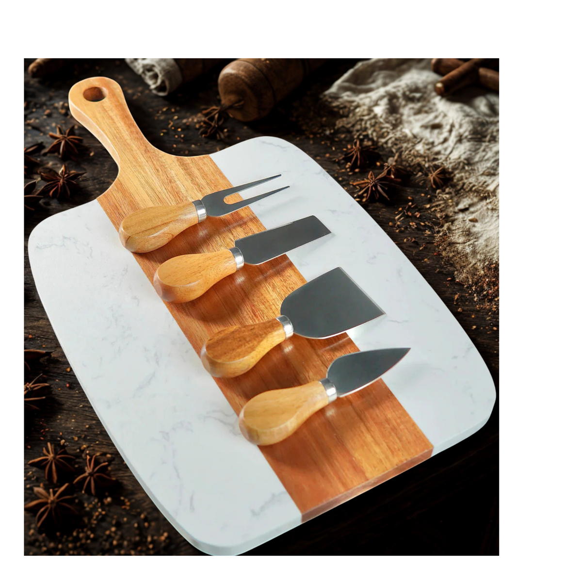 Marble Serving Board Set - Creations by Alfie