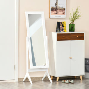 Full Length Mirror, Free Standing Full Body Mirror with Rectangular Frame – view 12