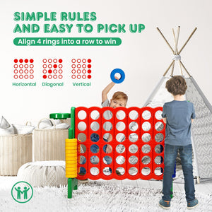 2.5ft 4-to-Score Giant Game Set-Green view 6