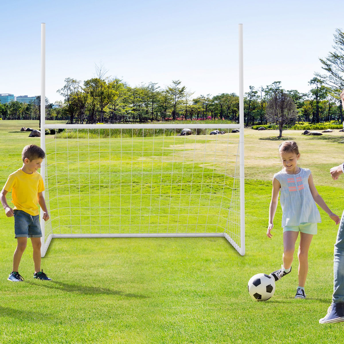 2 in 1 All Weather Football Training Equipment for Park School view 2