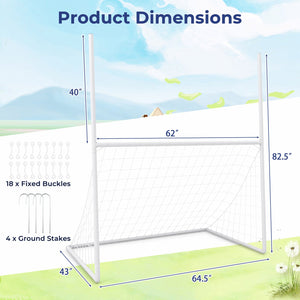 2 in 1 All Weather Football Training Equipment for Park School view 4