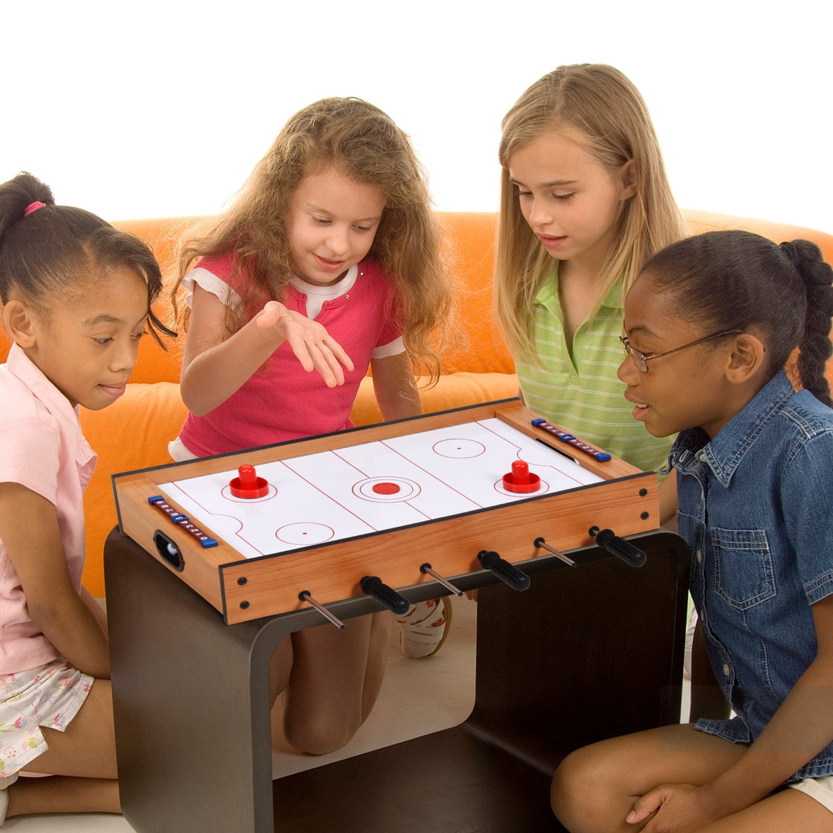 2 in 1 In/Outdoor Air Hockey Foosball Game Table view 2