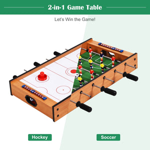 2 in 1 In/Outdoor Air Hockey Foosball Game Table view 6