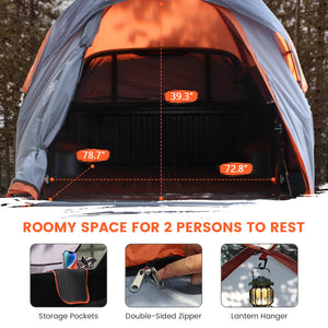 2 Person Portable Pickup Tent with Carry Bag-L view 5