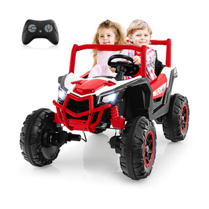 2-Seater Kids Ride on UTV with 2.4G Remote Control for over 3 Years Old Children-Red view 4