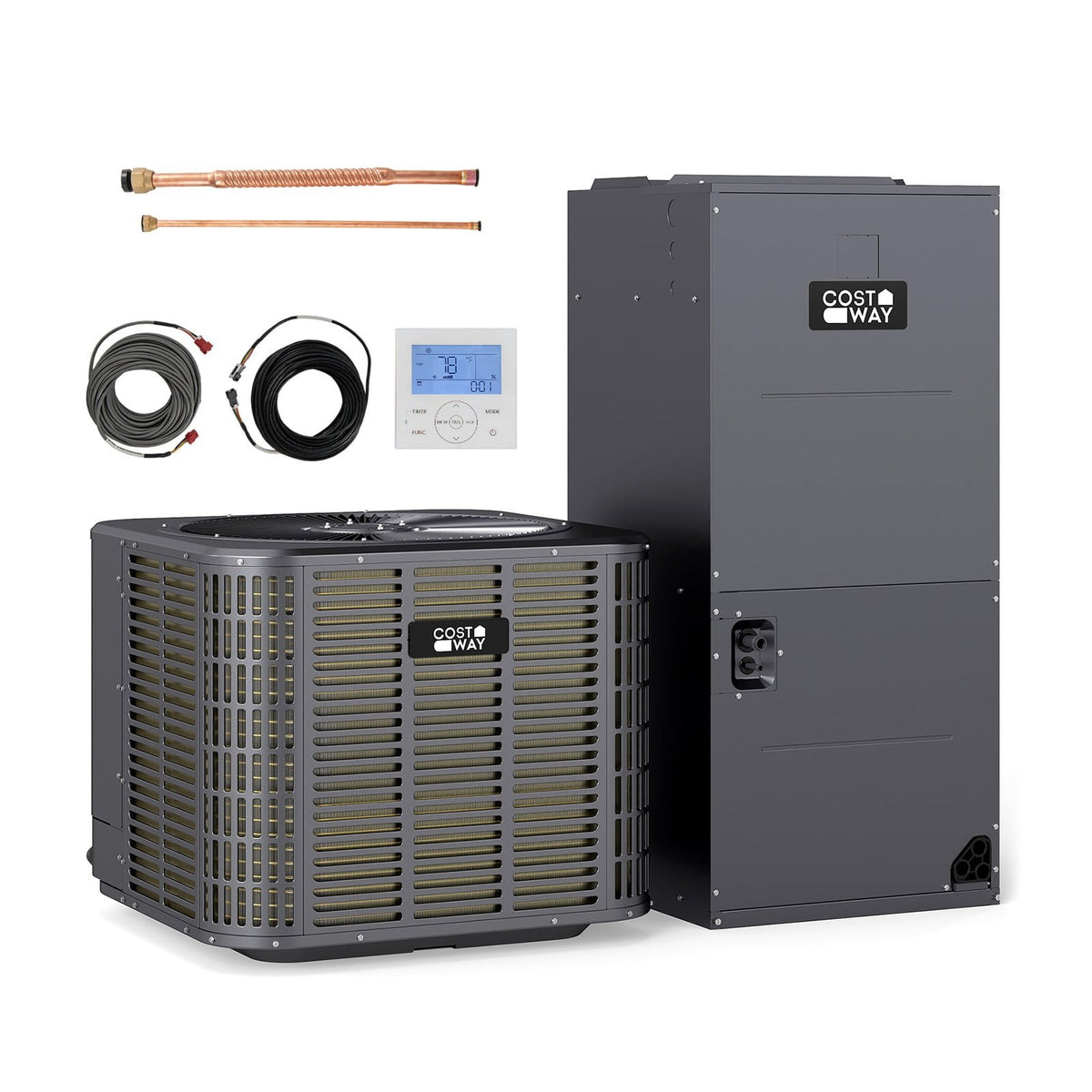 2 Ton 18 SEER2 High-Performance Heat Pump System (Operates down to -15℃)