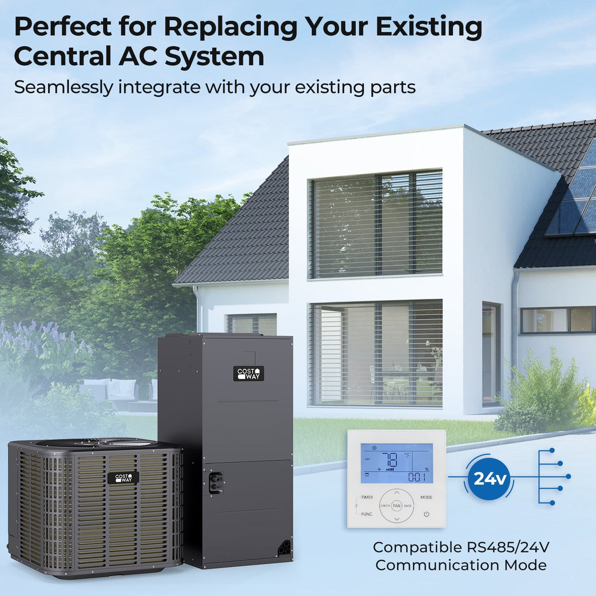 2 Ton 18 SEER2 High-Performance Heat Pump System (Operates down to -15℃) view 8