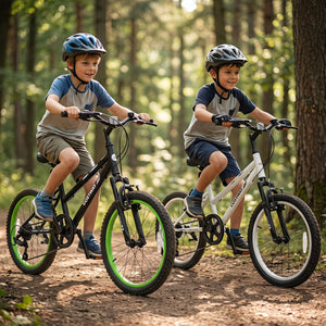 20 Inch Kids Mountain Bike with Adjustable Seat-Black view 3