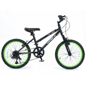 20 Inch Kids Mountain Bike with Adjustable Seat-Black view 4