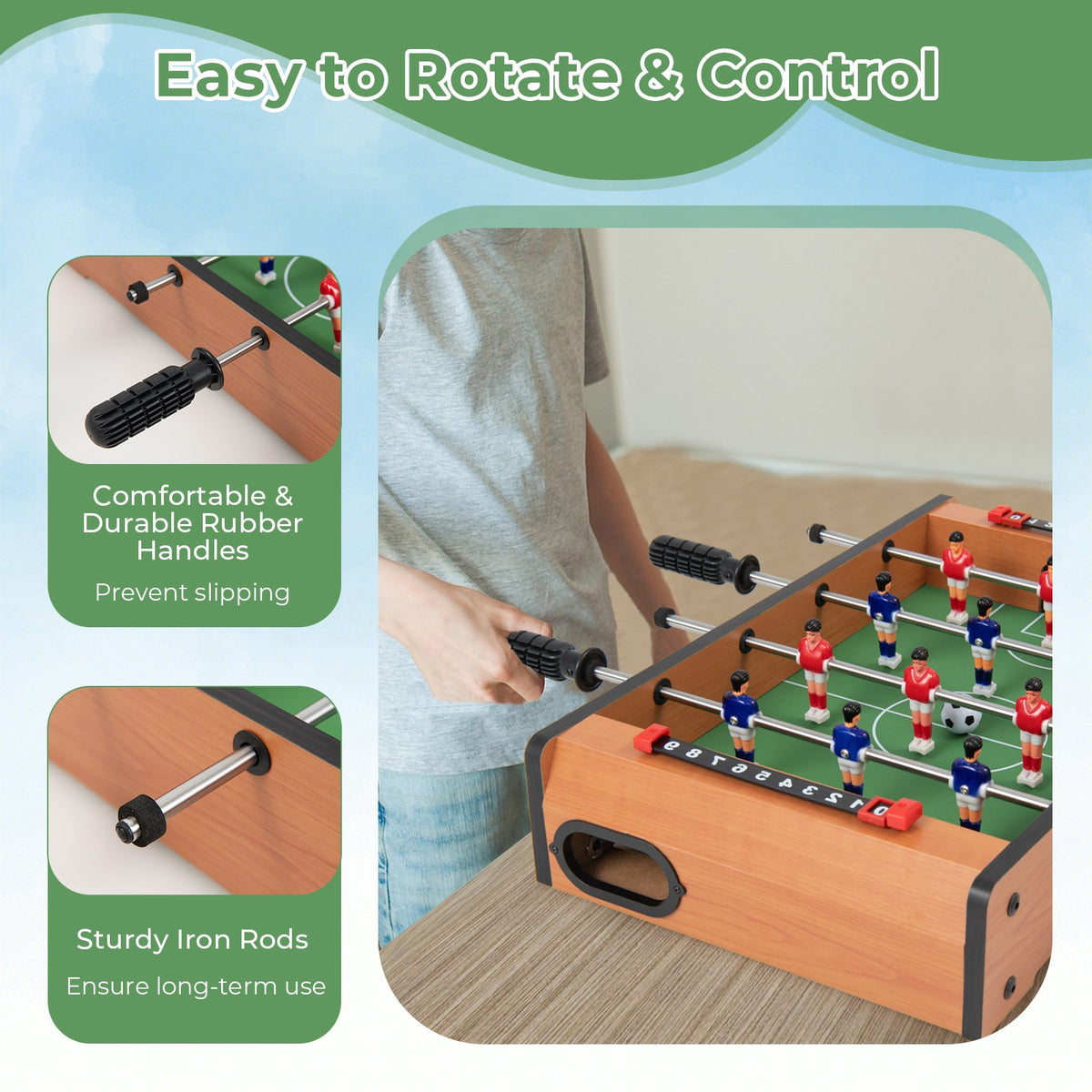20 Inch Indoor Competition Game Soccer Table view 6