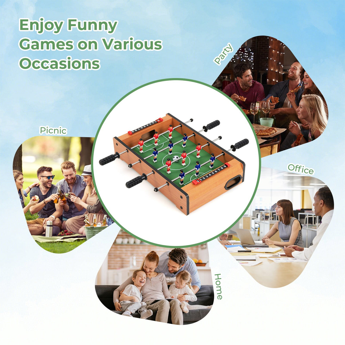 20 Inch Indoor Competition Game Soccer Table view 8