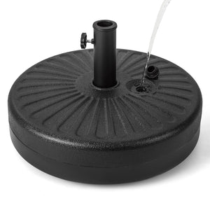 20 Inch Fillable Heavy-Duty Round Umbrella Base Stand view 4