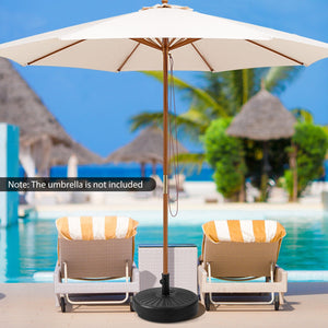 20 Inch Fillable Heavy-Duty Round Umbrella Base Stand view 6