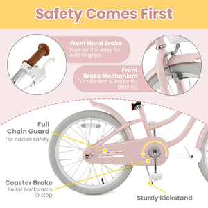 20 Inch Kids Bike with Kickstand for Boys Girls view 9