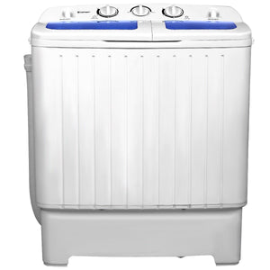 20 lbs Compact Twin Tub Washing Machine for Home Use view 4