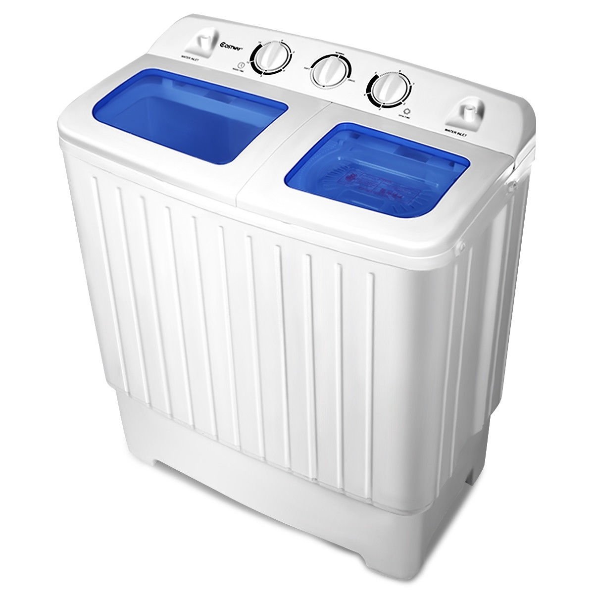 20 lbs Compact Twin Tub Washing Machine for Home Use view 5