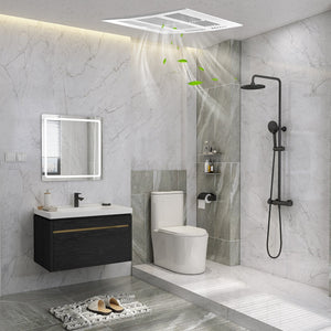 200 CFM Bathroom Exhaust Fan with Metal Housing and 6 Inches Duct for 200 Sq.Ft view 3