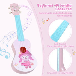 21 Inch Children Mini Ukulele with 4 Nylon Strings and 12 Frets view 7