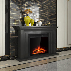22.5 Inch Electric Fireplace Insert Freestanding and Recessed Heater view 3