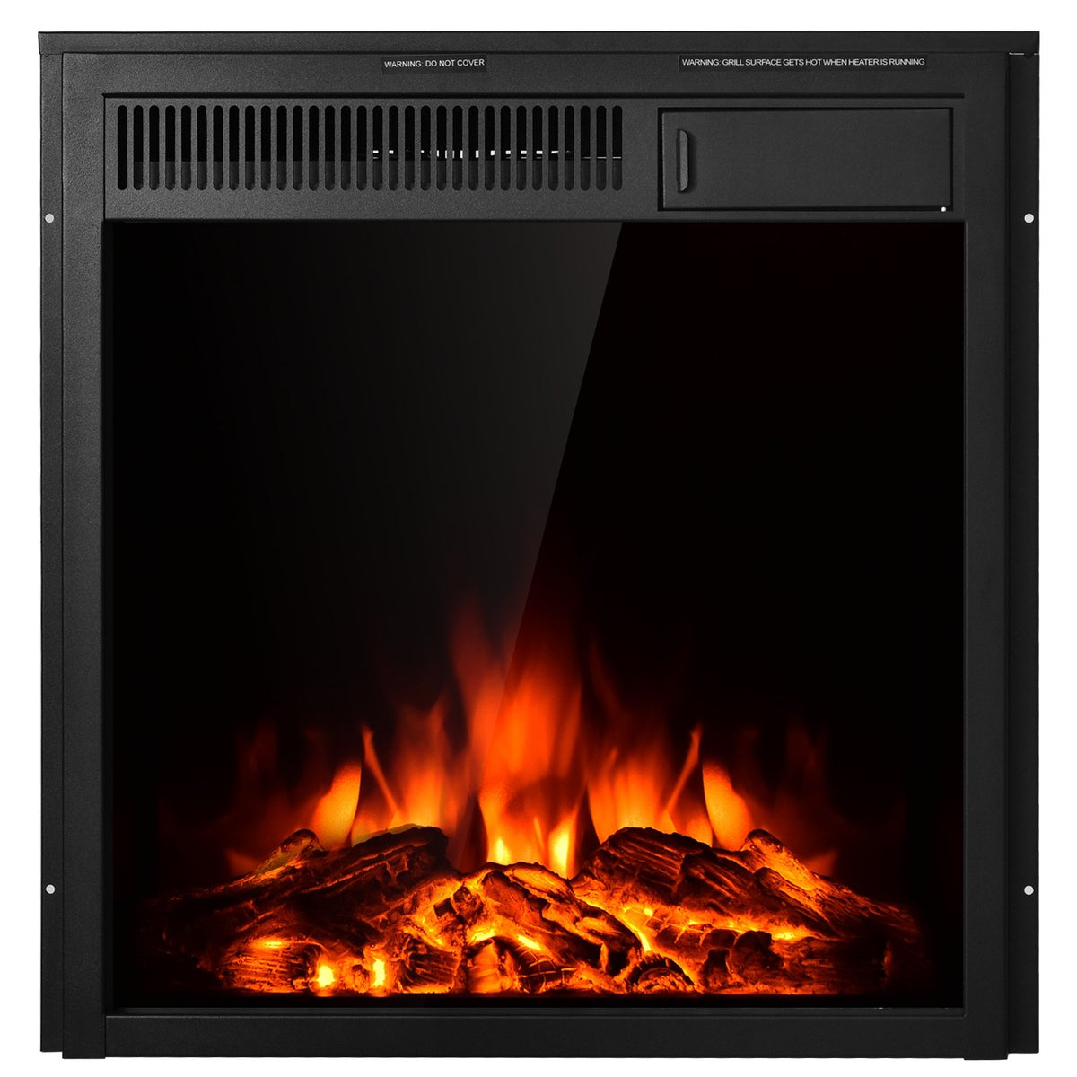 22.5 Inch Electric Fireplace Insert Freestanding and Recessed Heater view 4