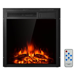 22.5 Inch Electric Fireplace Insert Freestanding and Recessed Heater view 9
