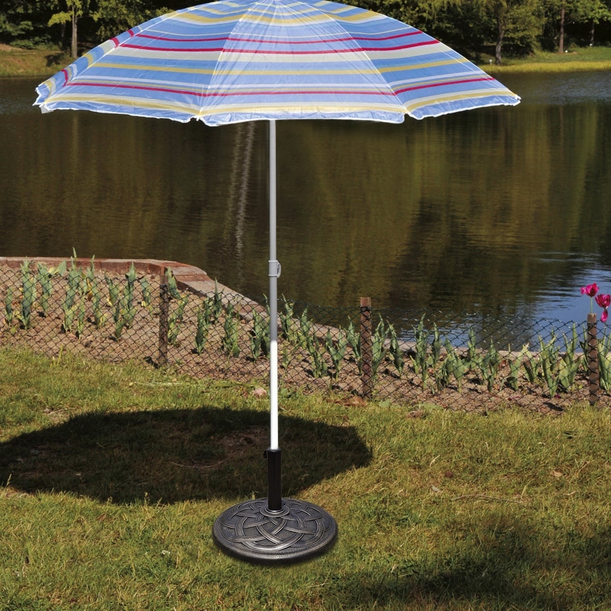 22 Inch Heavy Duty Round Umbrella Base Stand view 2