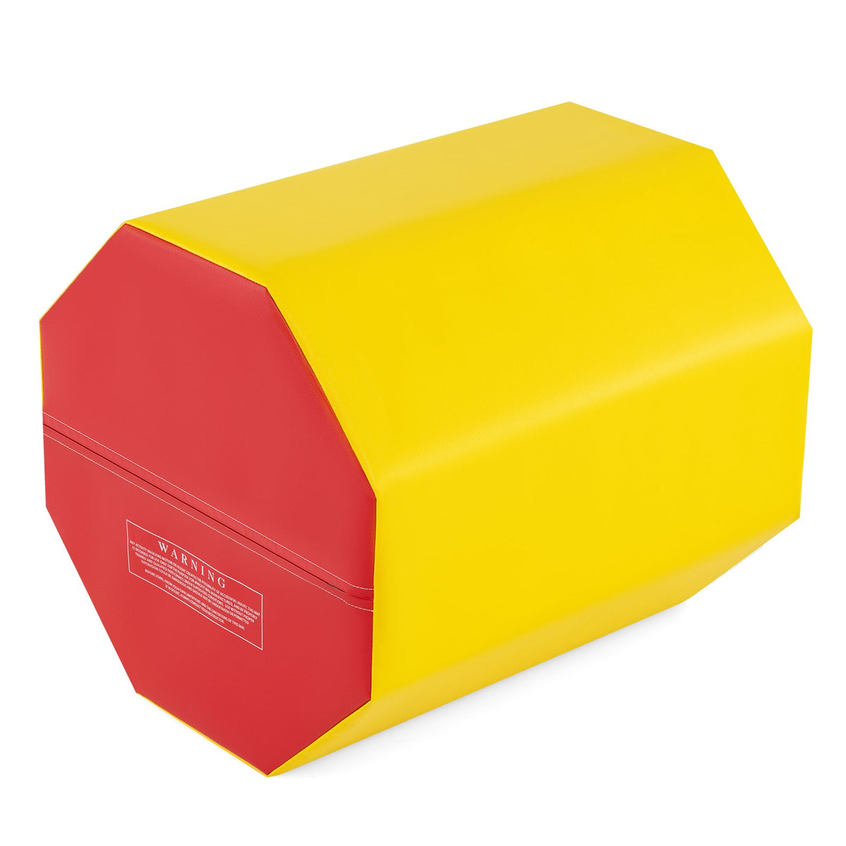 24.5 Inch x 24.5 Inch Octagon Gymnastics Mat with Waterproof Zippered Cover-Yellow view 4