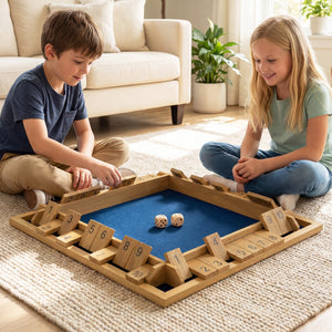 24 Inch Extra-Large Shut The Box Game for 2-4 Players view 6