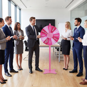 24 Inch Prize Wheel with Blackboard Marker and Eraser view 3