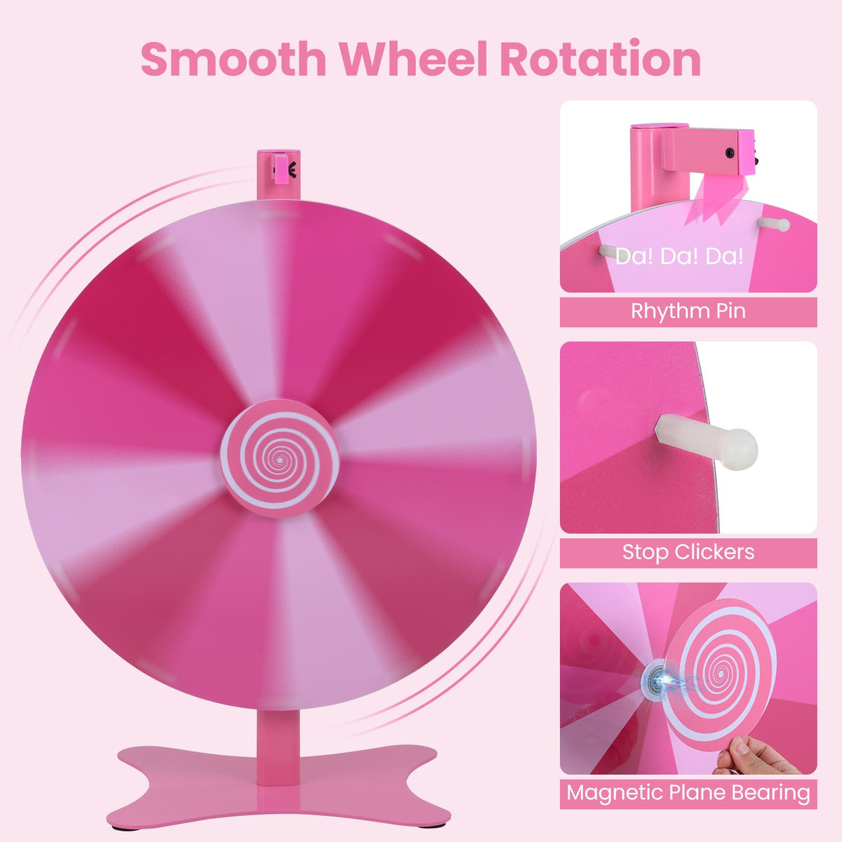 24 Inch Prize Wheel with Blackboard Marker and Eraser view 8
