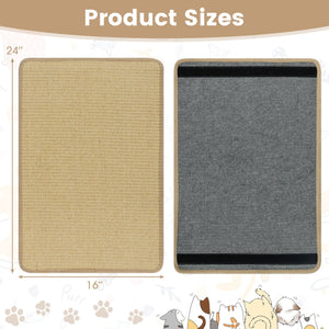 24 x 16 Inch 6-Piece Cat Scratcher Mat Set view 5