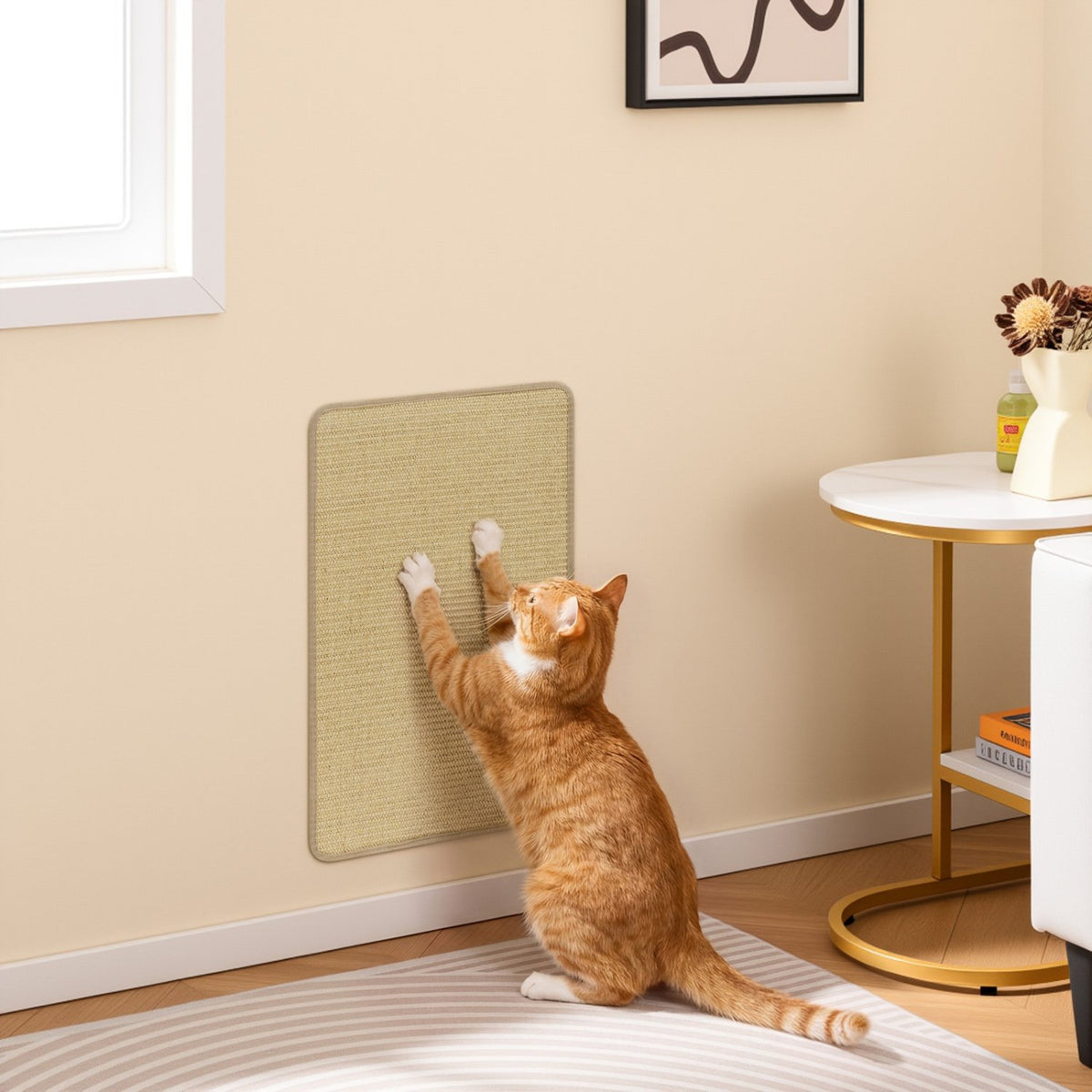 24 x 16 Inch 6-Piece Cat Scratcher Mat Set view 6