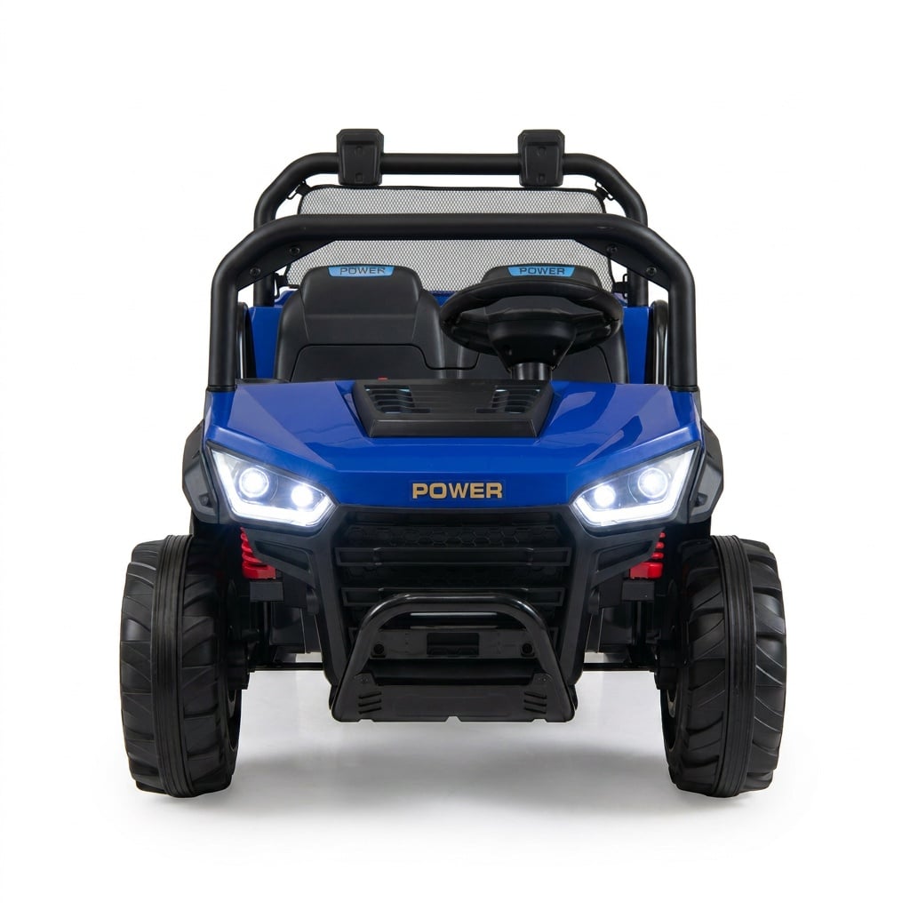 24V Kids Ride on Dump Truck with Electric Dump Bed, 2-Seater 4WD