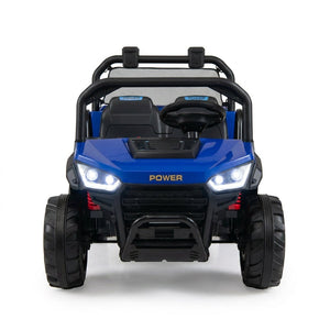 24V Kids Ride on Dump Truck with Electric Dump Bed, 2-Seater 4WD