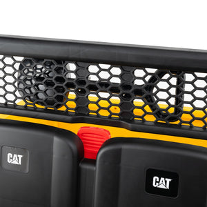 24V Ride On Dump Truck Licensed Caterpillar 2-Seater Kids Car with Remote Control-Yellow view 5