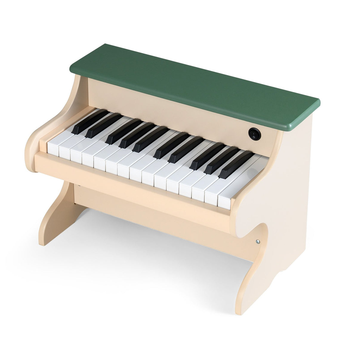25 Keys Kids Piano Keyboard Wooden Digital Piano Toy with Removable Music Stand-Green view 5