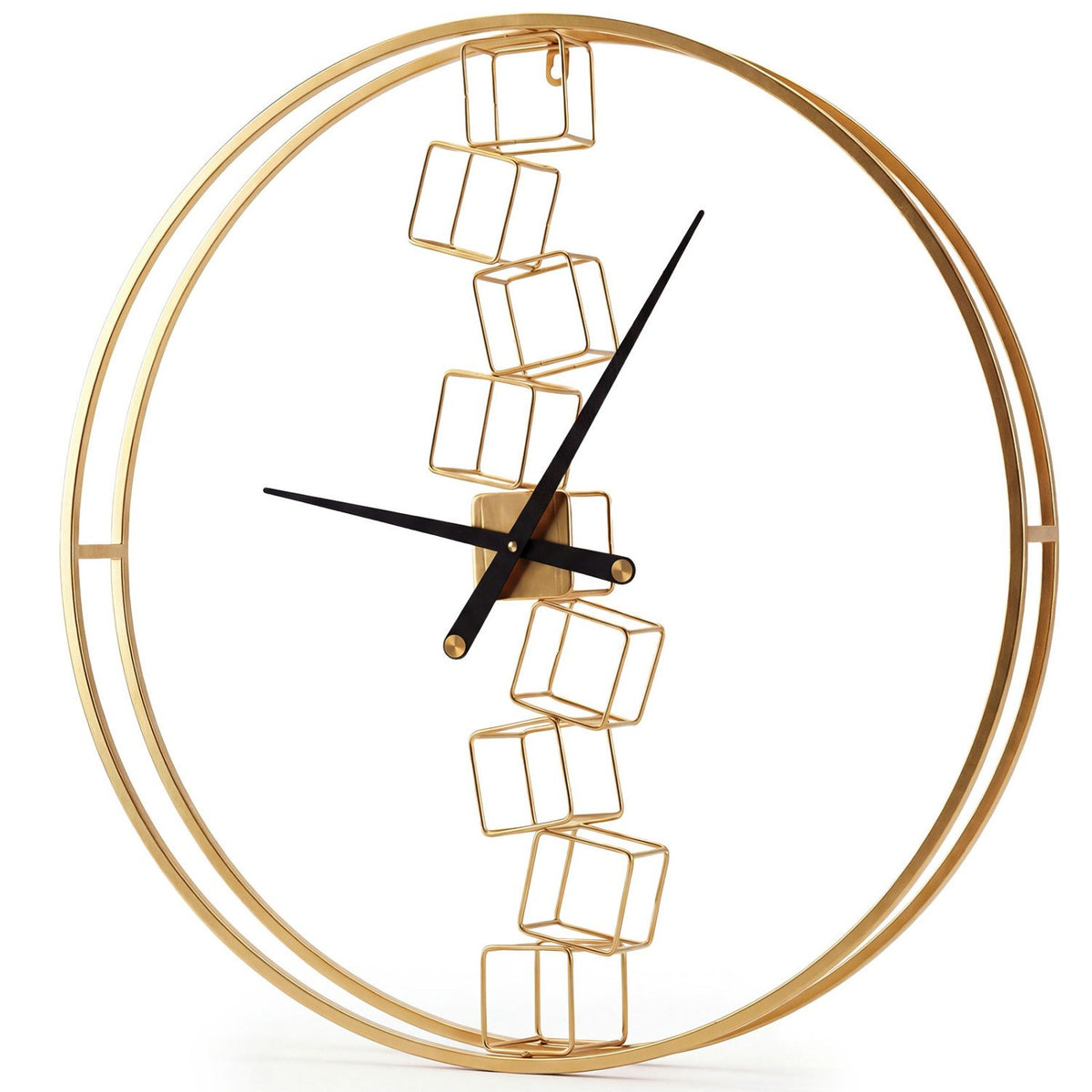 27 Inch Large Wall Clock for Living Room Bedroom Kitchen-Yellow view 4