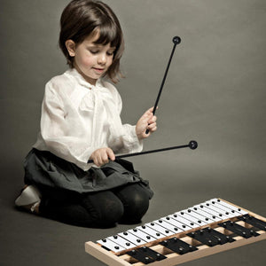 27 Note Glockenspiel Xylophone with 2 Rubber Mallets [Best Seller in the US] view 6