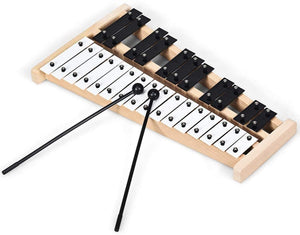 27 Note Glockenspiel Xylophone with 2 Rubber Mallets [Best Seller in the US] view 7