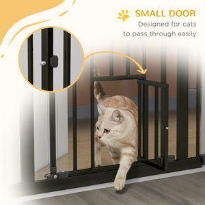 36" Easy Open Indoor Dog Gates for Doorways, House, Stair - White – view 13