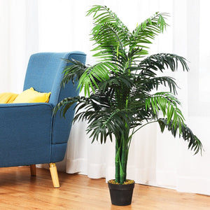 3.5 Feet Artificial Areca Palm Decorative Silk Tree with Basket view 3