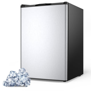 3 Cubic Feet Compact Upright Freezer with Stainless Steel Door view 4