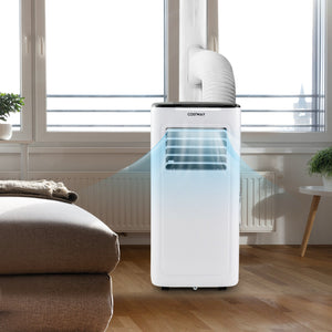 3-in-1 9000 BTU Air Conditioner with Dehumidifier and 24H Timer-White view 2