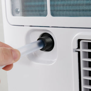 3-in-1 9000 BTU Air Conditioner with Dehumidifier and 24H Timer-White view 7