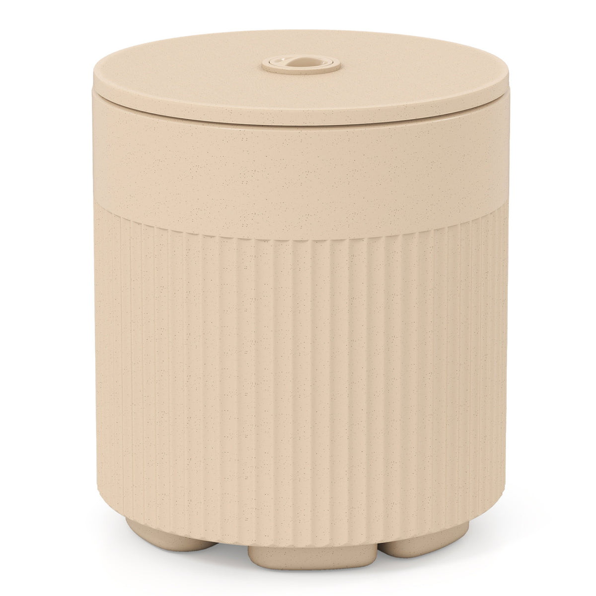 3-in-1 All-Weather Outdoor HDPE Umbrella Base with Water Bag and, 2” Umbrella Hole for Patio-Beige view 8