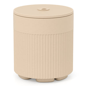 3-in-1 All-Weather Outdoor HDPE Umbrella Base with Water Bag and, 2” Umbrella Hole for Patio-Beige view 8